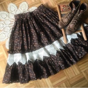 Vintage 70’s Prairie Skirt Gunne Sax Style